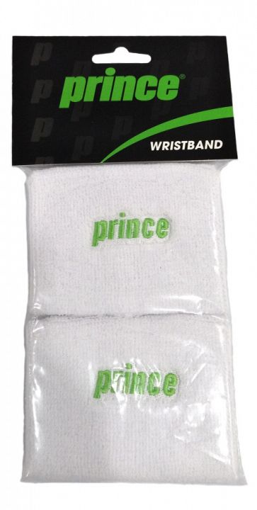 Prince Wristband White / Green - 2szt